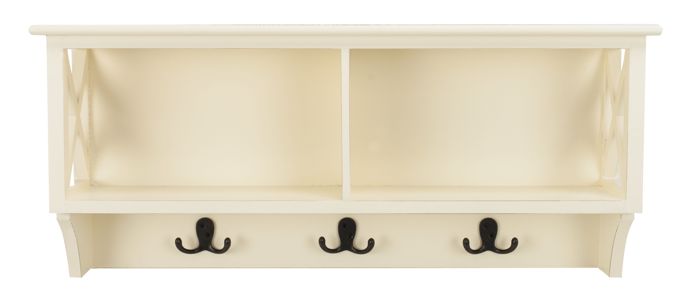 Freya Hanging String Wall Rack - White - Safavieh - Image 0