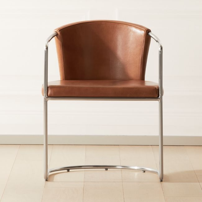 Cleo Saddle Cantilever Chair - Image 0