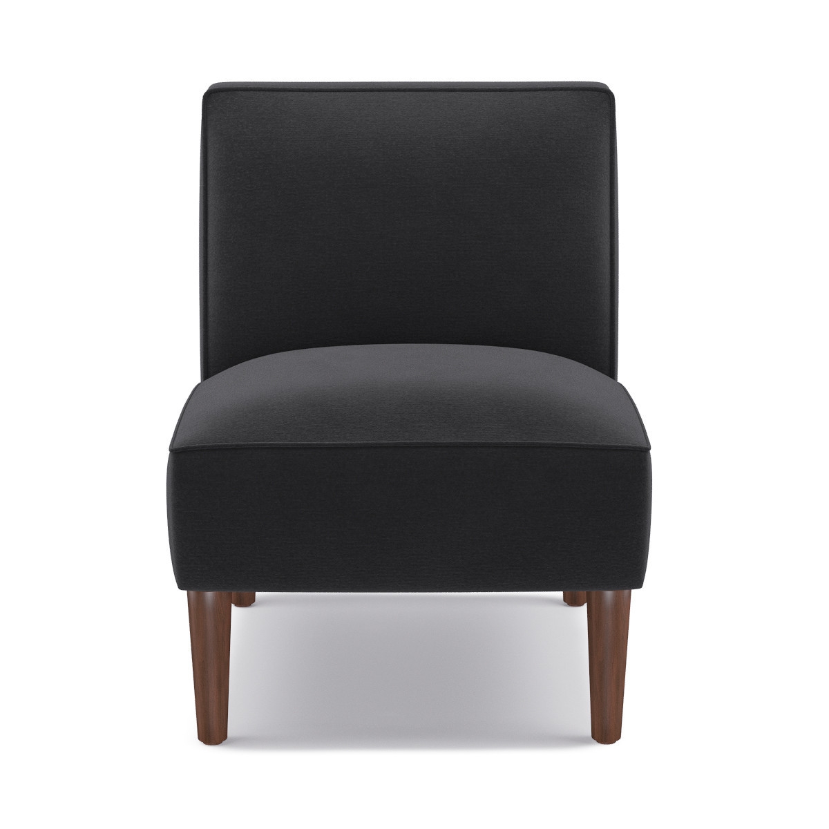 Slipper Chair | Nero Velvet - Image 0