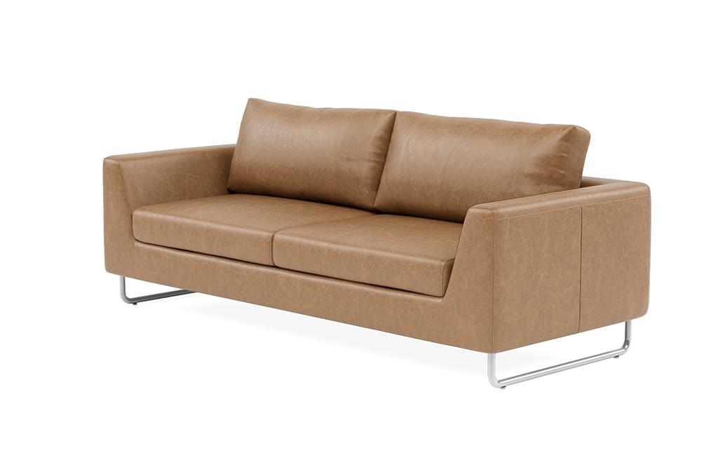 Asher 2-Seat Leather Sofa - Image 2