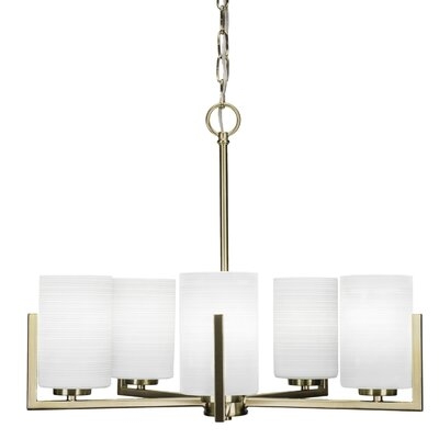 Mize 5-Light Shaded Classic / Traditional Chandelier - Image 0