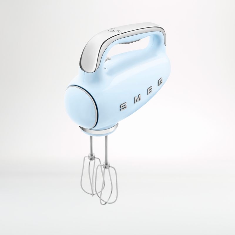 SMEG Pastel Blue 9-Speed Hand Mixer - Image 8