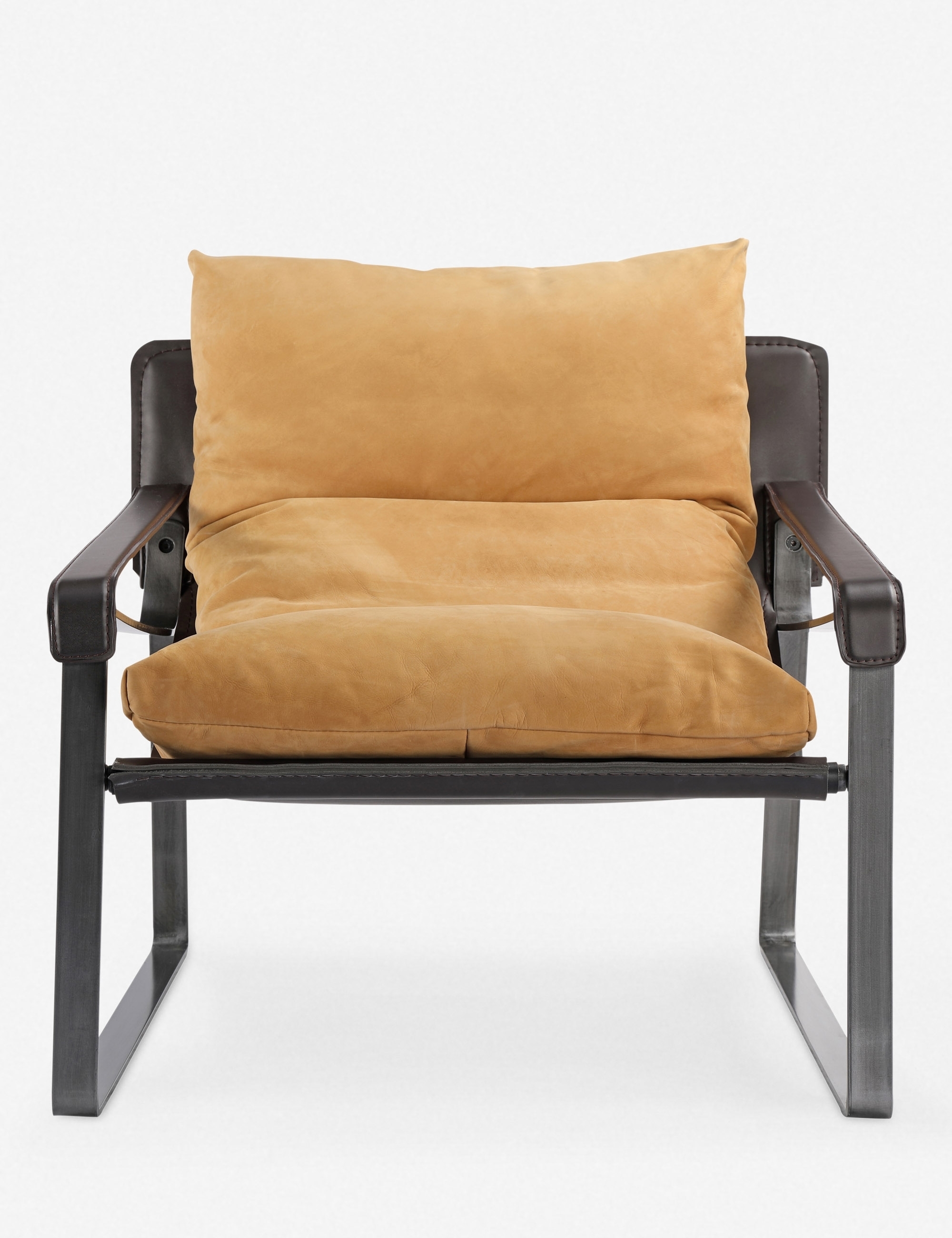 Bo Leather Accent Chair - Image 1