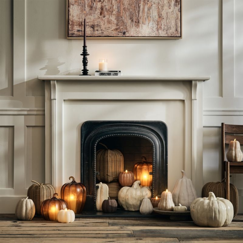 Harvest Large Ceramic Pumpkin - Image 2