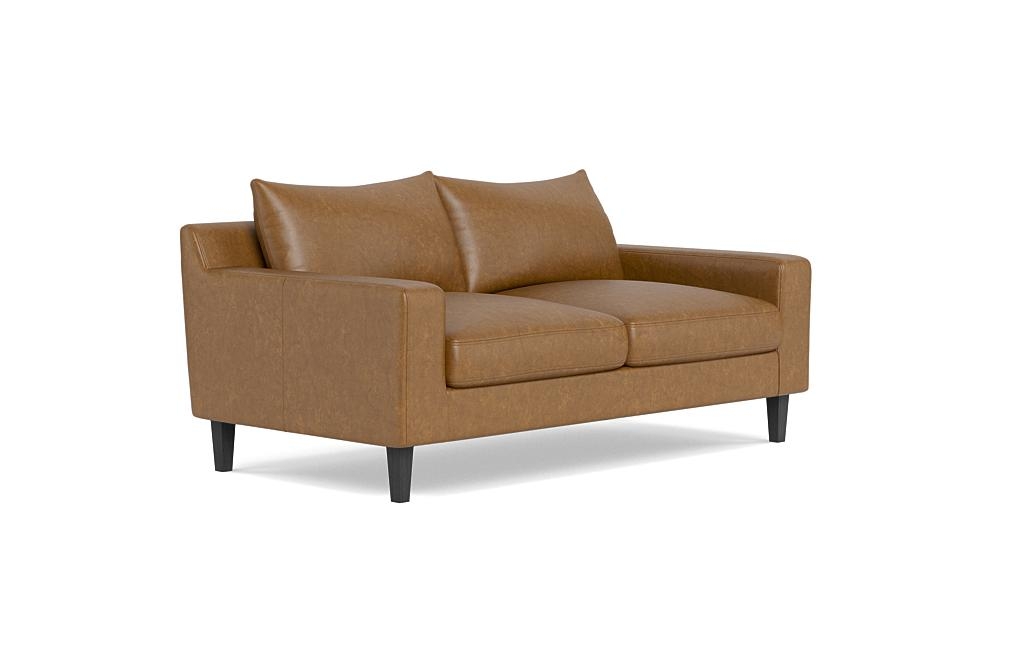 Sloan Leather Loveseat - Image 1