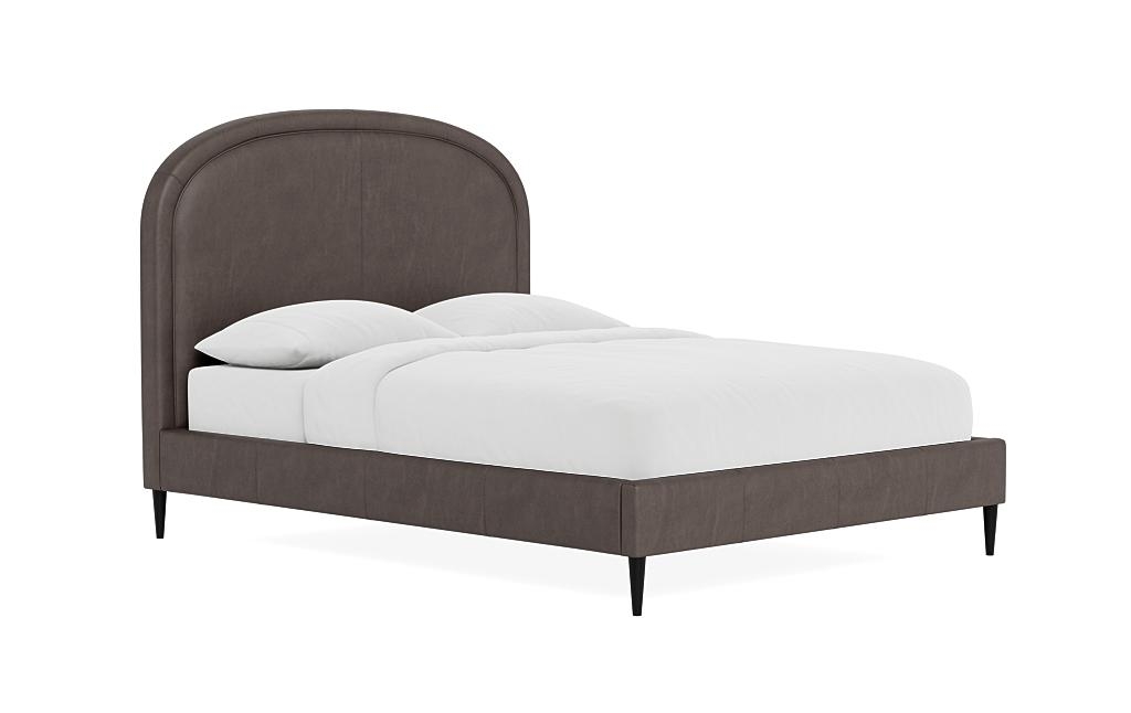 Anson Leather Upholstered Bed - Image 1