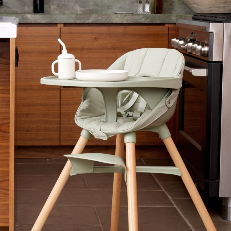 Lalo Oatmeal White First Bite Full Baby Feeding Set - Image 1