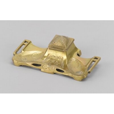 Fiedler Art Nouveau Style Decorative Inkwell Sculpture - Image 0