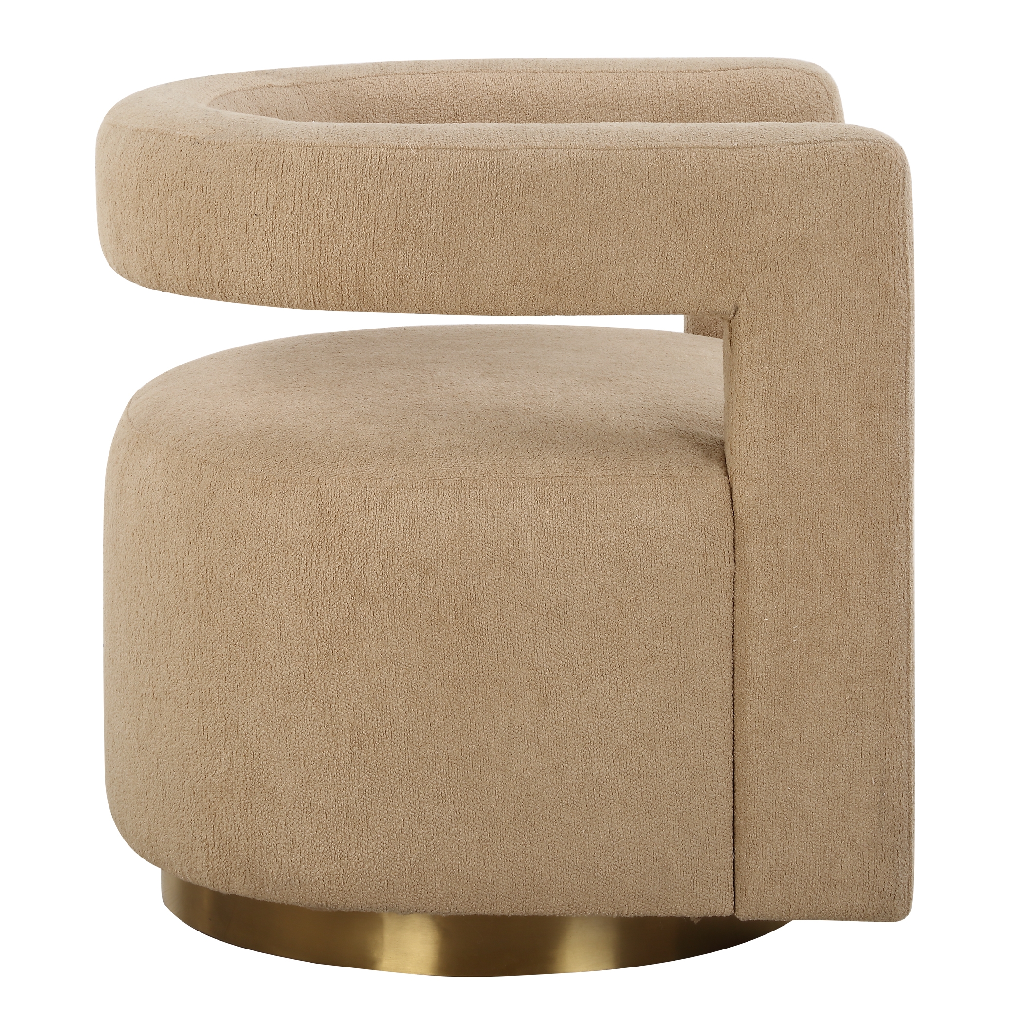 Grounded Modern Swivel Chair - Image 5