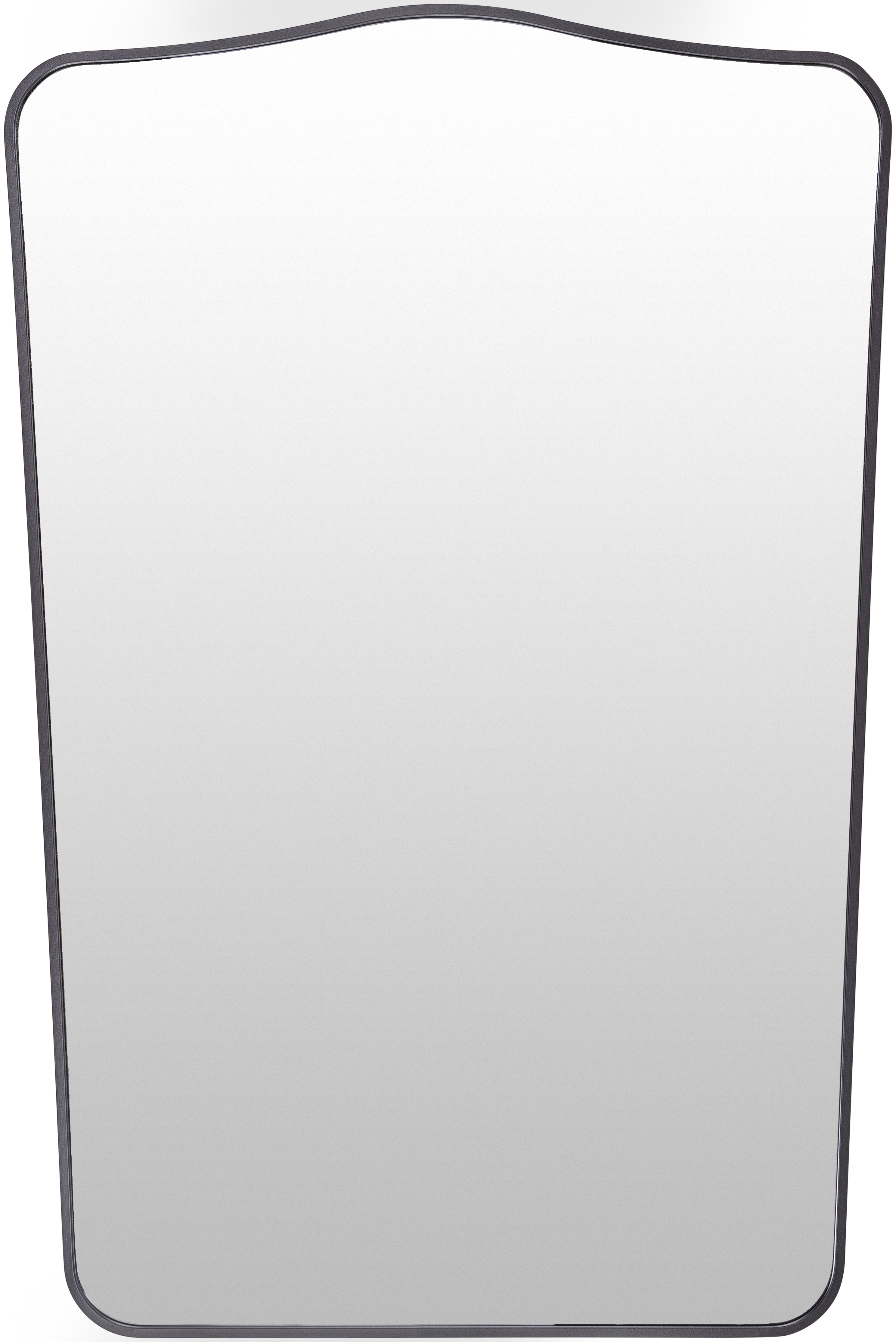 Bellona Black 36"H x 24"W x 1"D Accent Mirror - Image 0