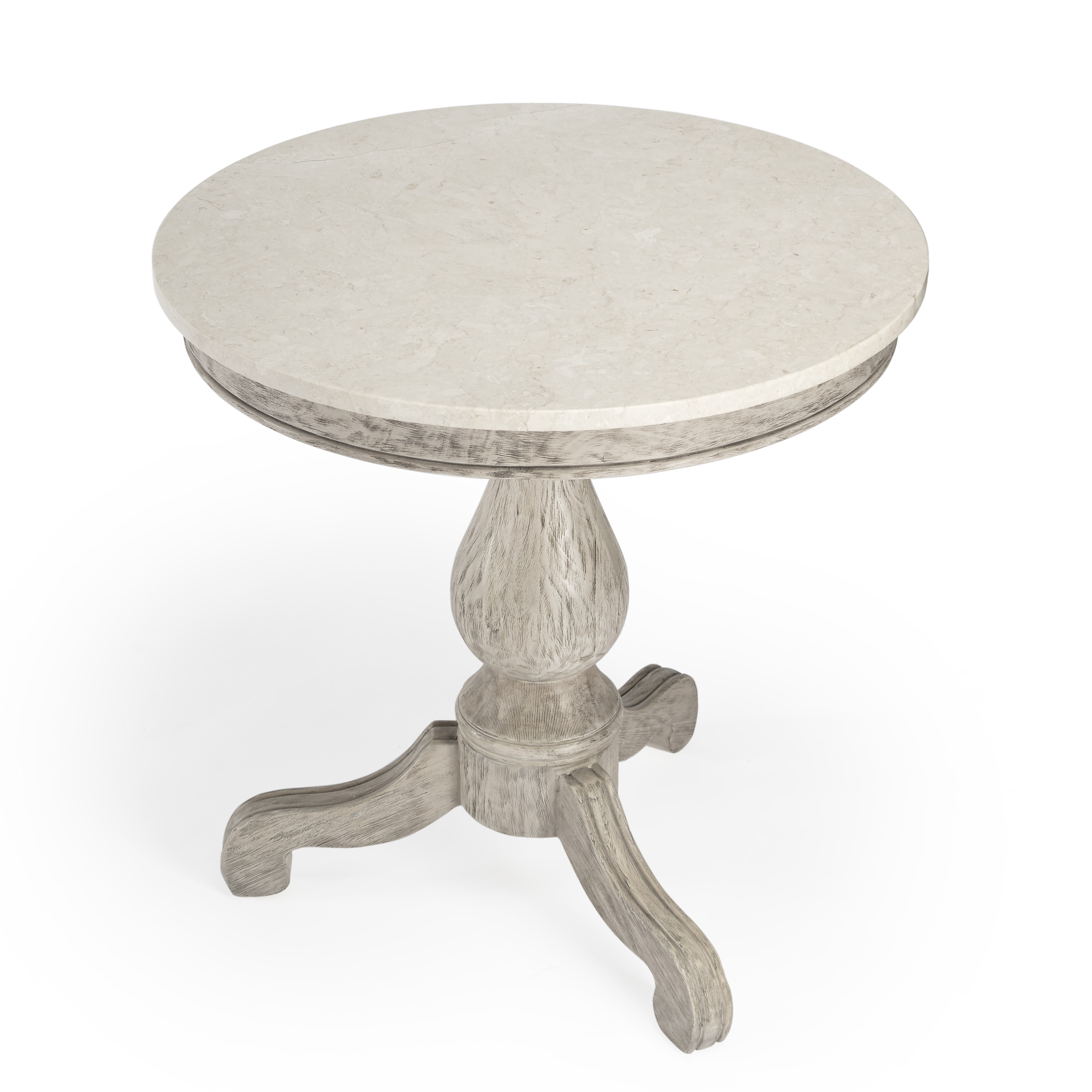 Danielle Rustic Gray Side Table - Image 0