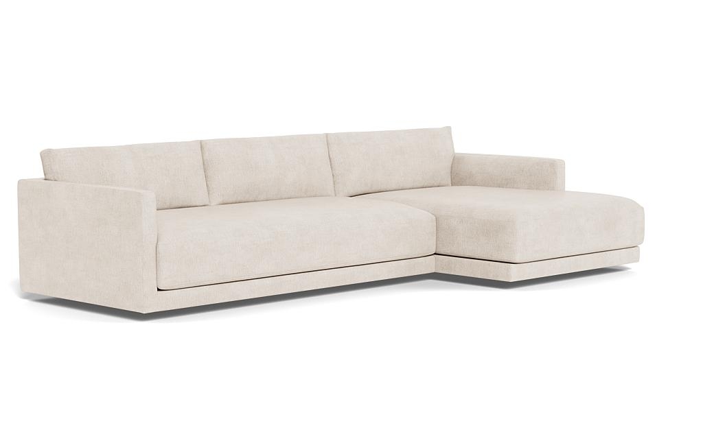 Lukas 3-Seat Right Chaise Sectional - Image 1