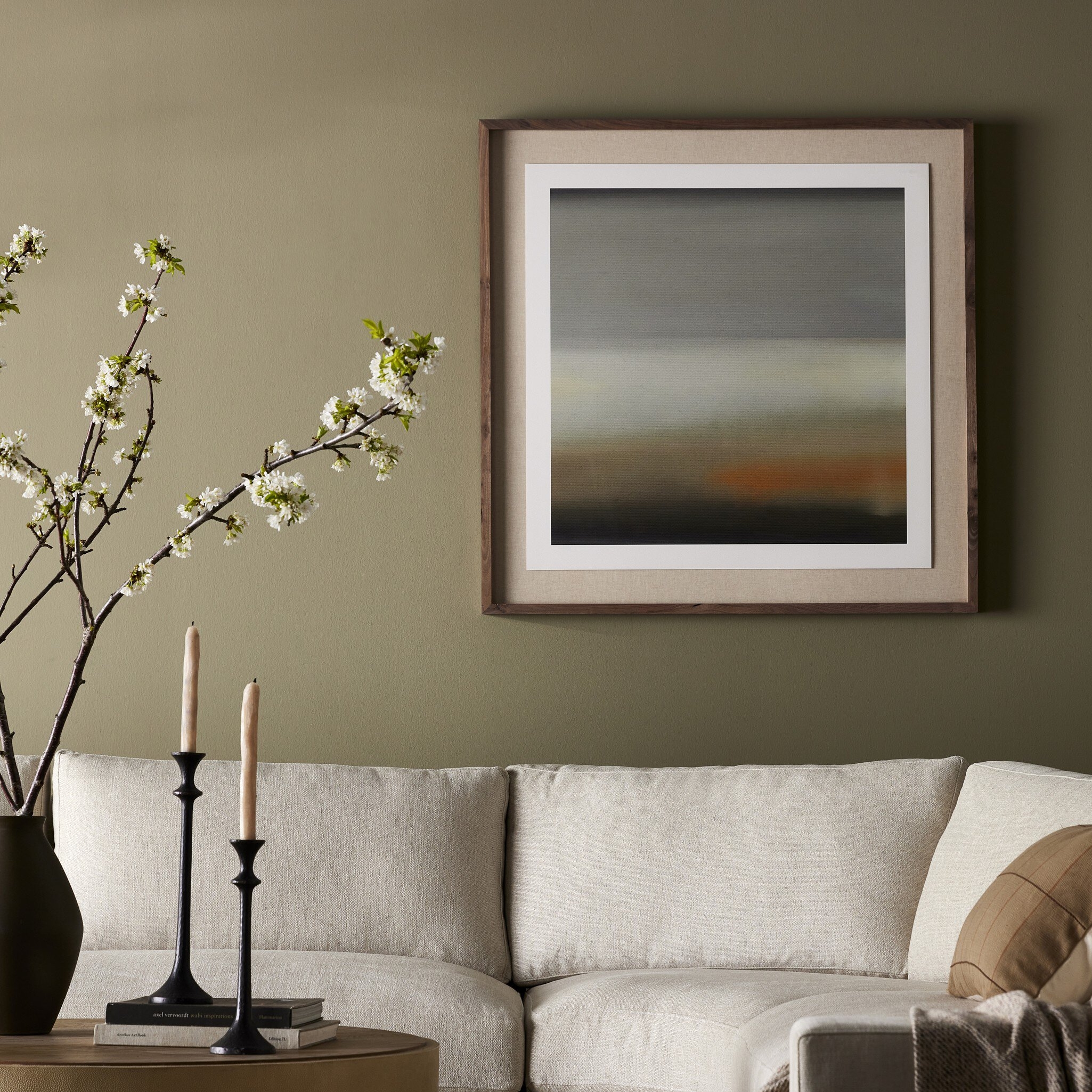 Abstract Ombre 05 by Roseanne Kenny - Black - Image 2