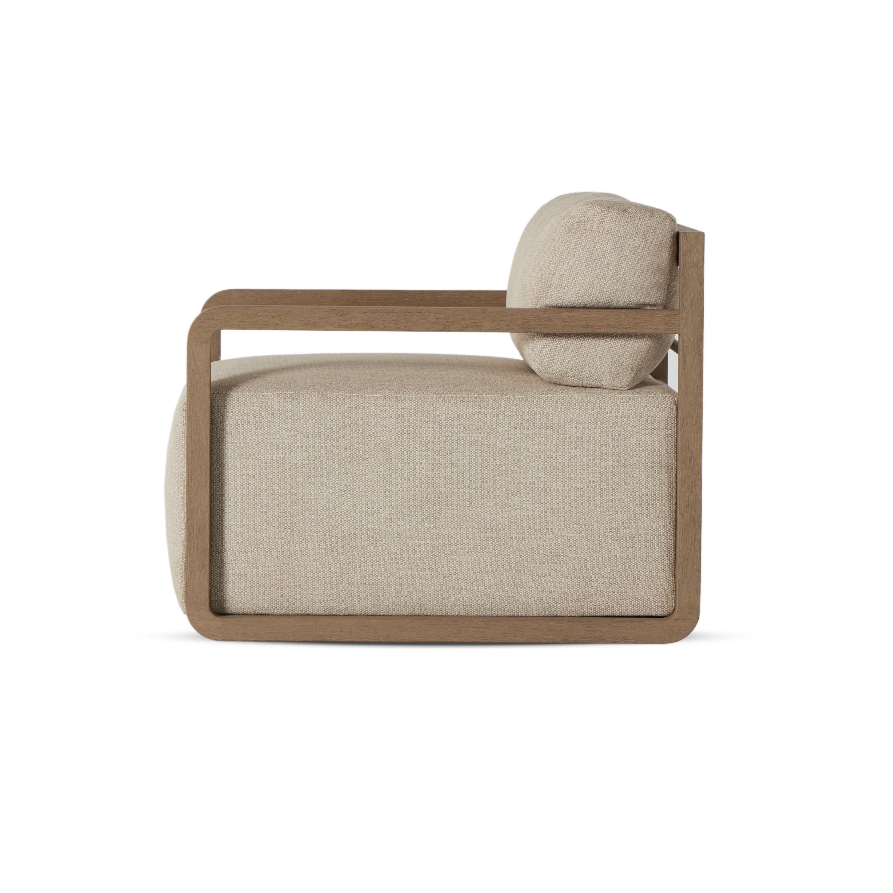 Stroud Outdoor Swivel Chair - Faye Sand - Image 4