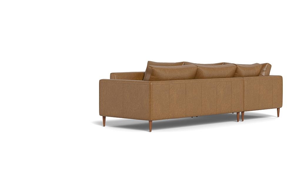 Asher Leather Corner Sectional Sofa - Image 2
