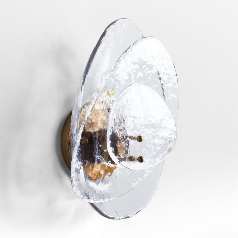 Darya Layered Glass Wall Sconce Light - Image 2