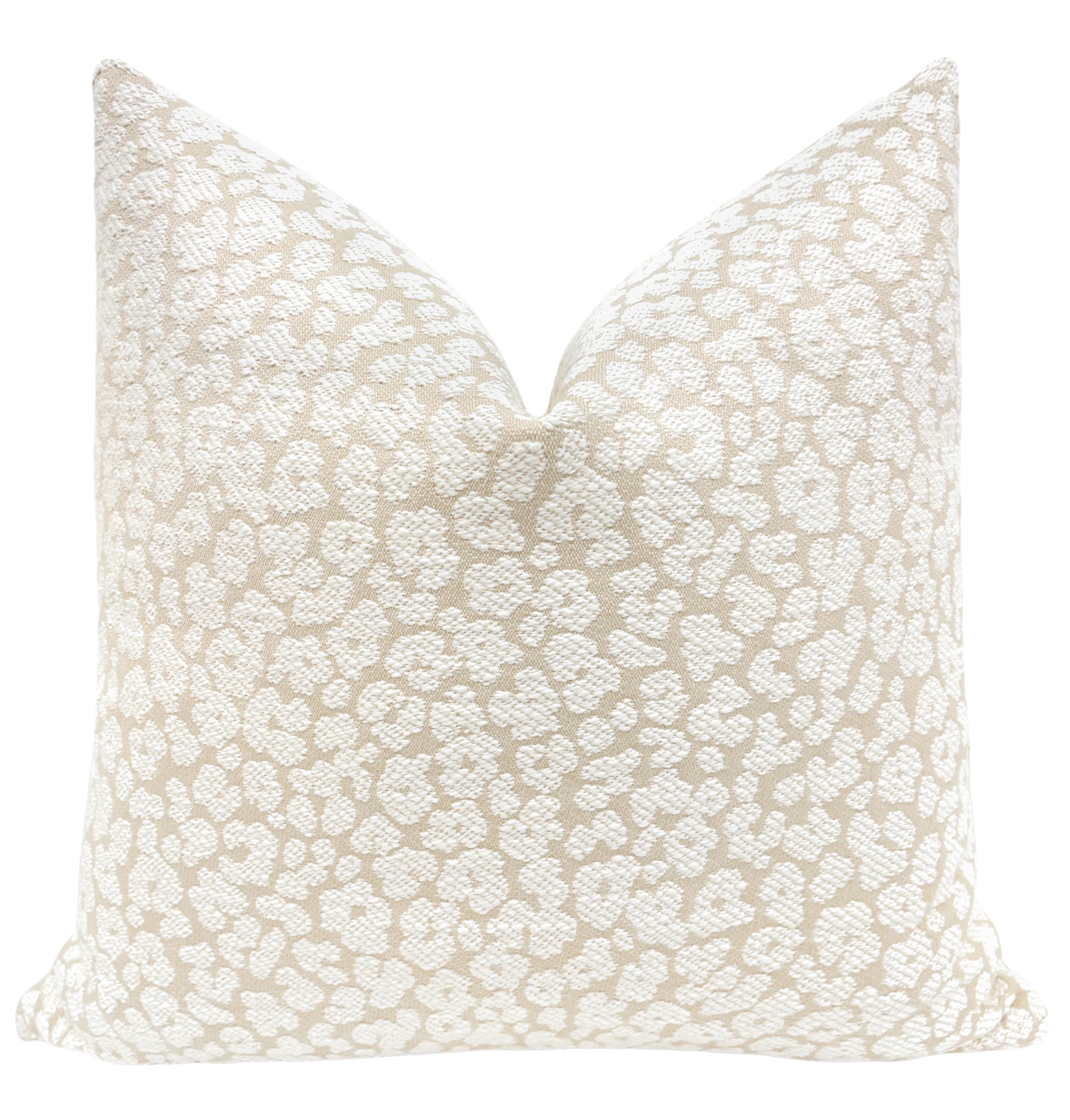 LEOPARD CHENILLE // NATURAL - BY THE YARD - Image 0