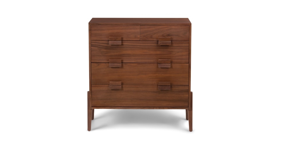 Vireo 5-Drawer Dresser - Walnut - Image 0