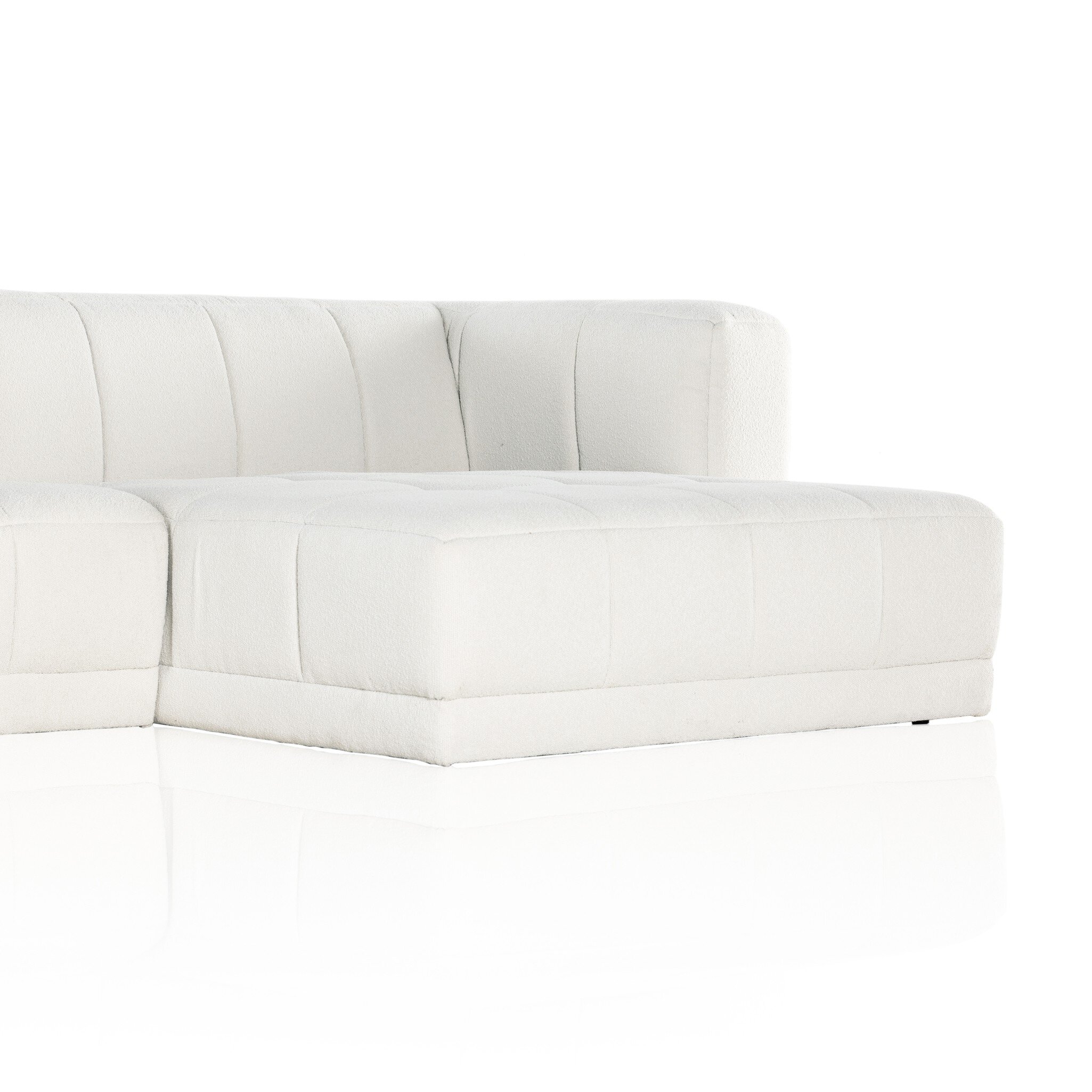 Tavi 2-Piece Sectional - FIQA Boucle Natural - Image 9