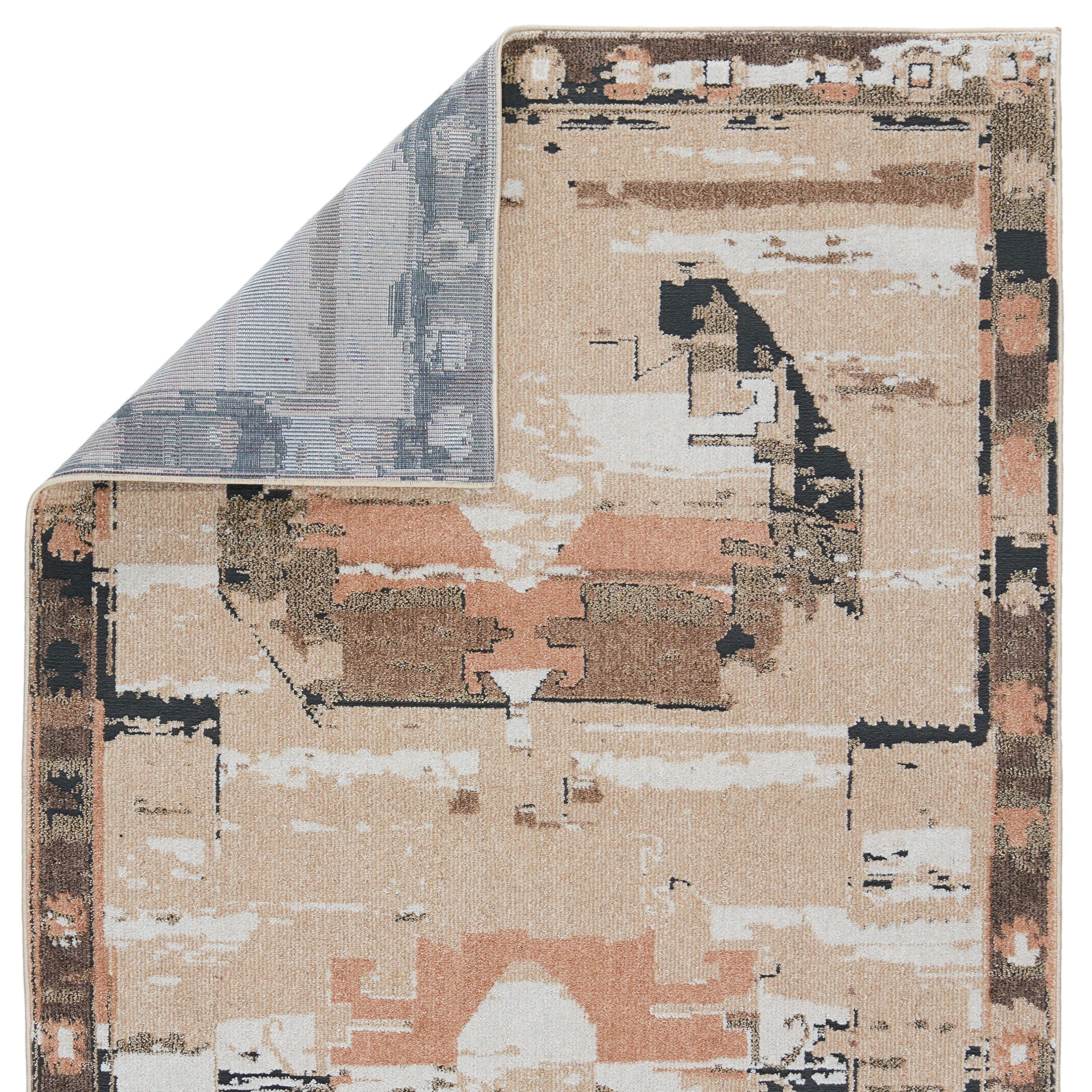 Vibe by Naomi Medallion Beige/ Tan Area Rug (7'8"X10') - Image 2