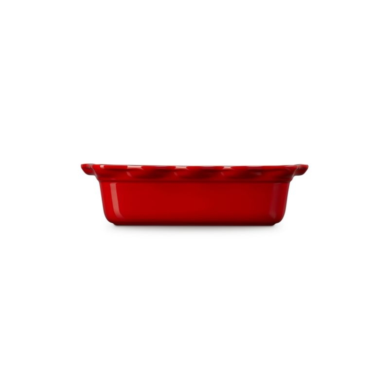 Le Creuset ® Heritage Cerise Fluted Ceramic Loaf Pan - Image 1