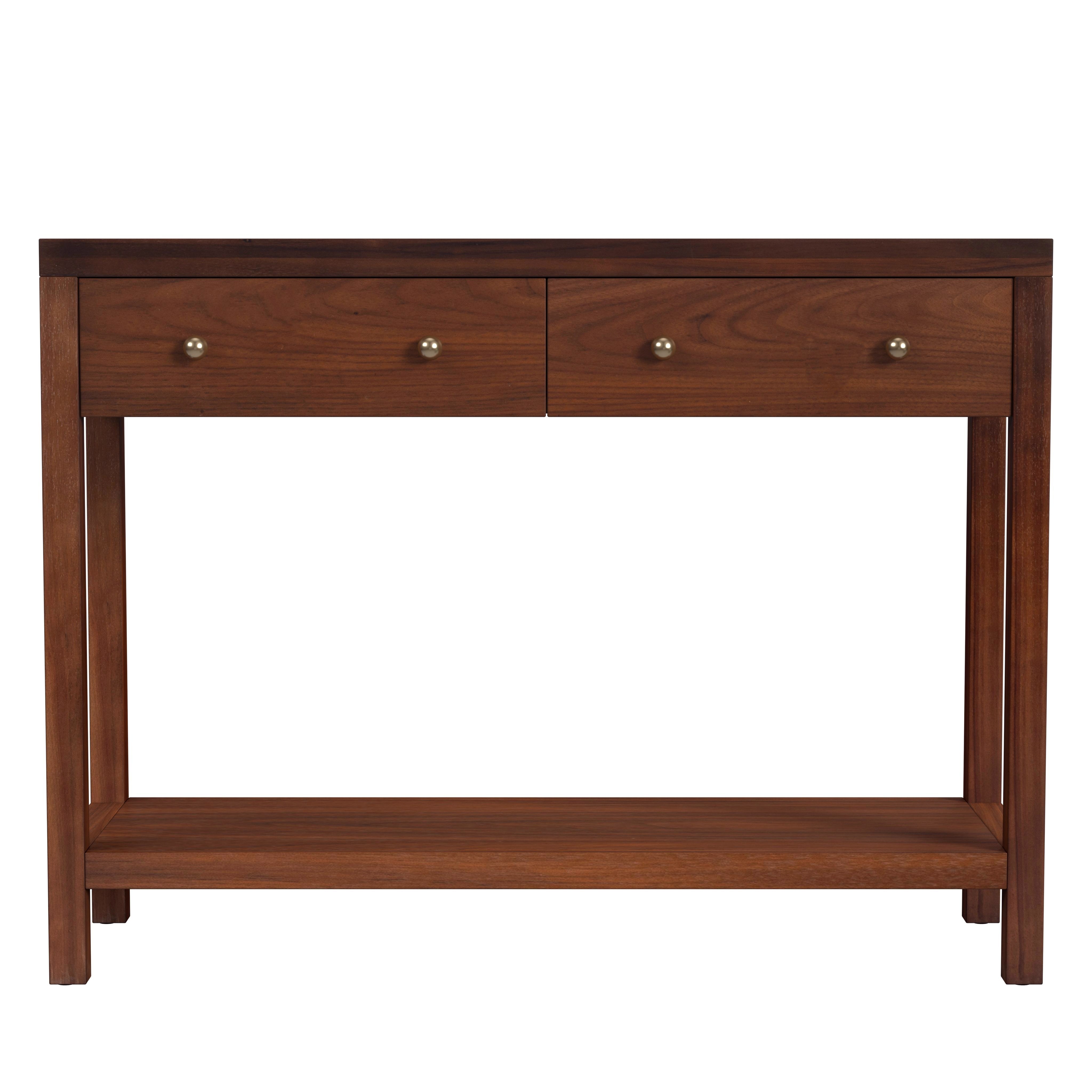 Nora Walnut Console Table - Image 2