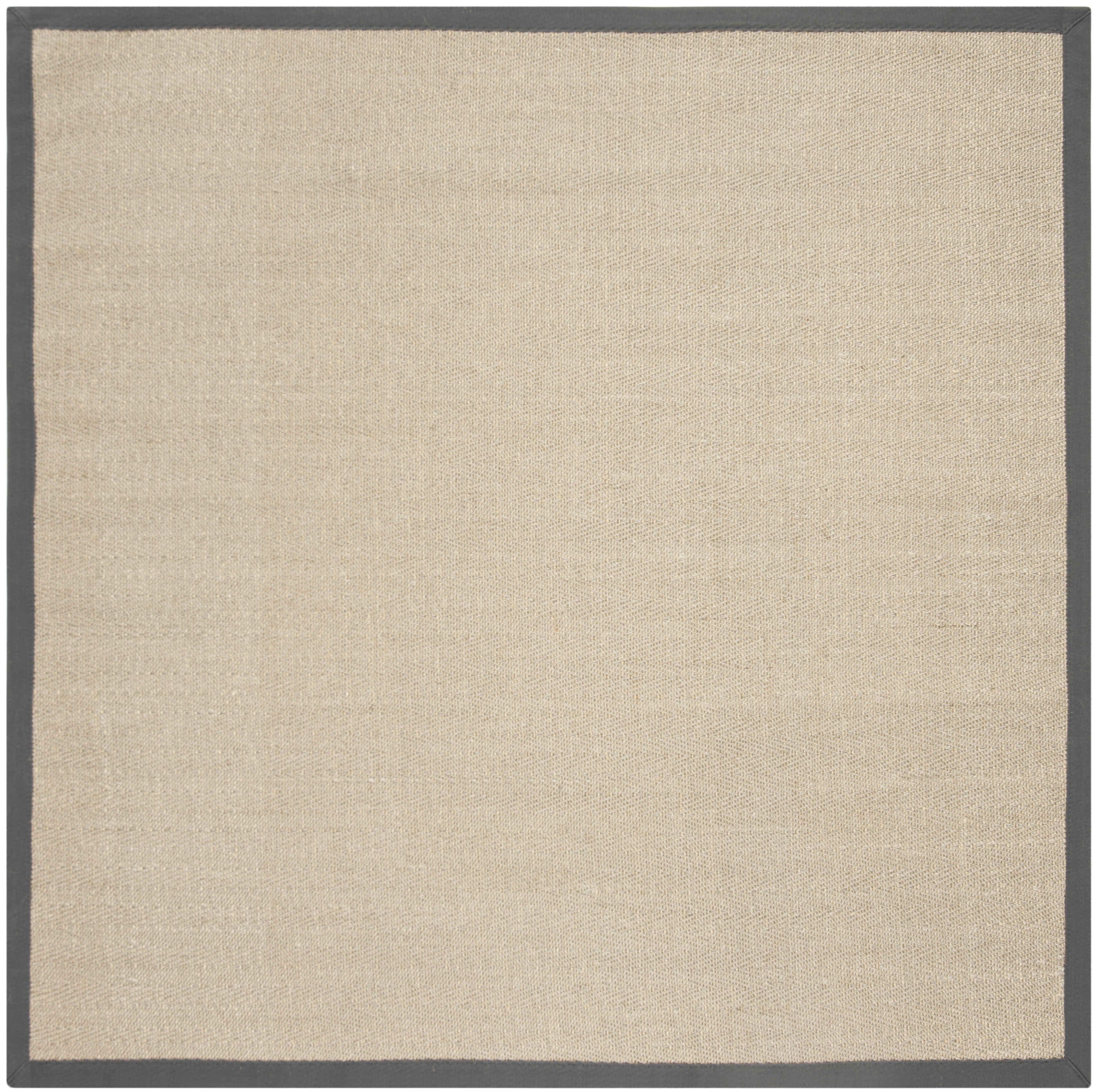 Arlo Home Woven Area Rug, NF134A, Natural/Grey,  6' X 6' Square - Image 0