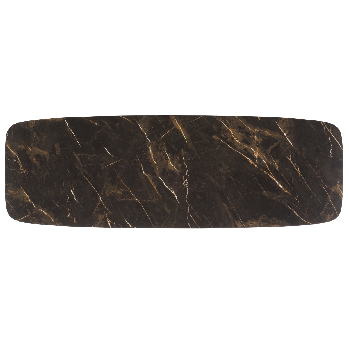 Kayleigh Console Table - Dark Sandstone / Matte Black - Safavieh - Image 5