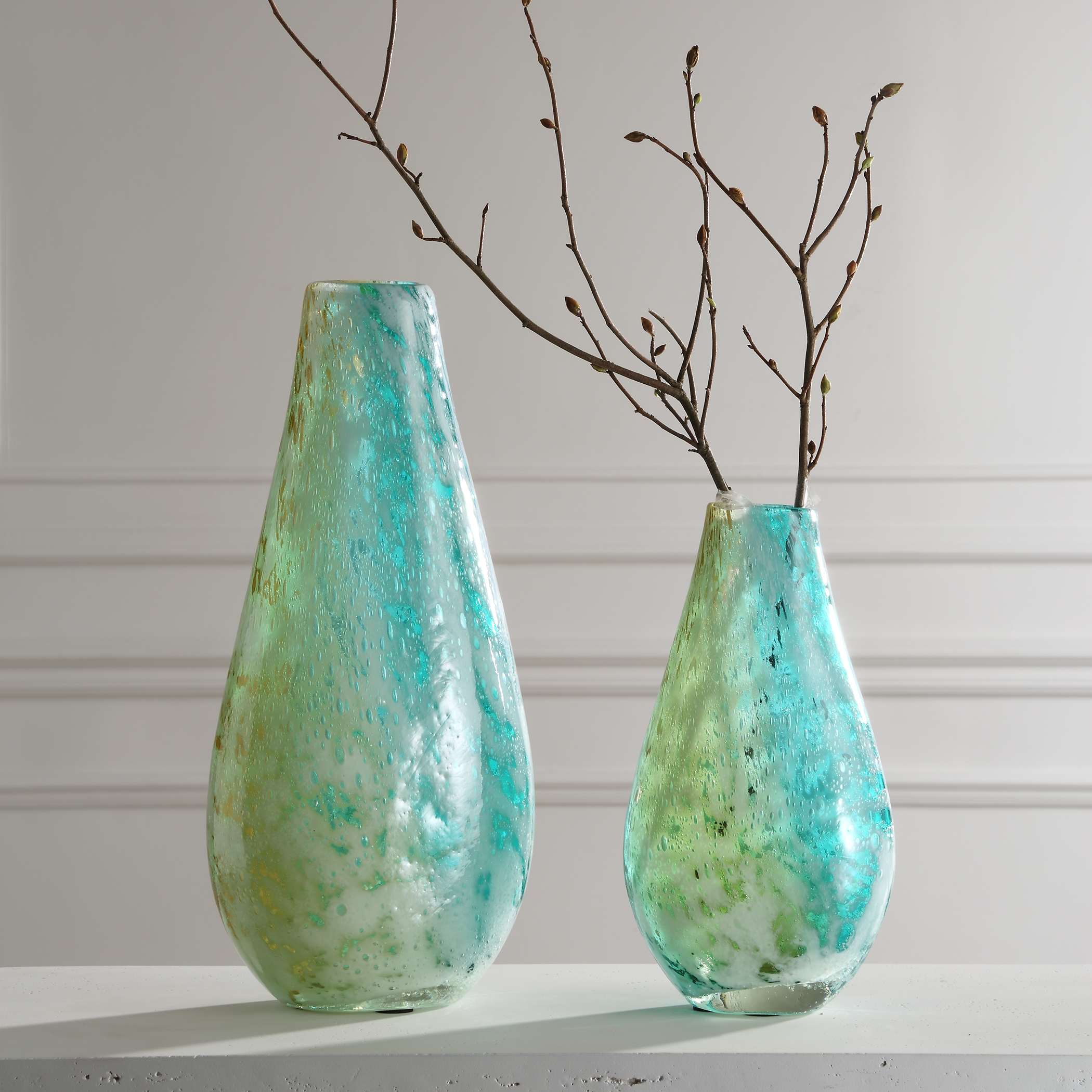 High Tide Glass Vases Set/2 - Image 2