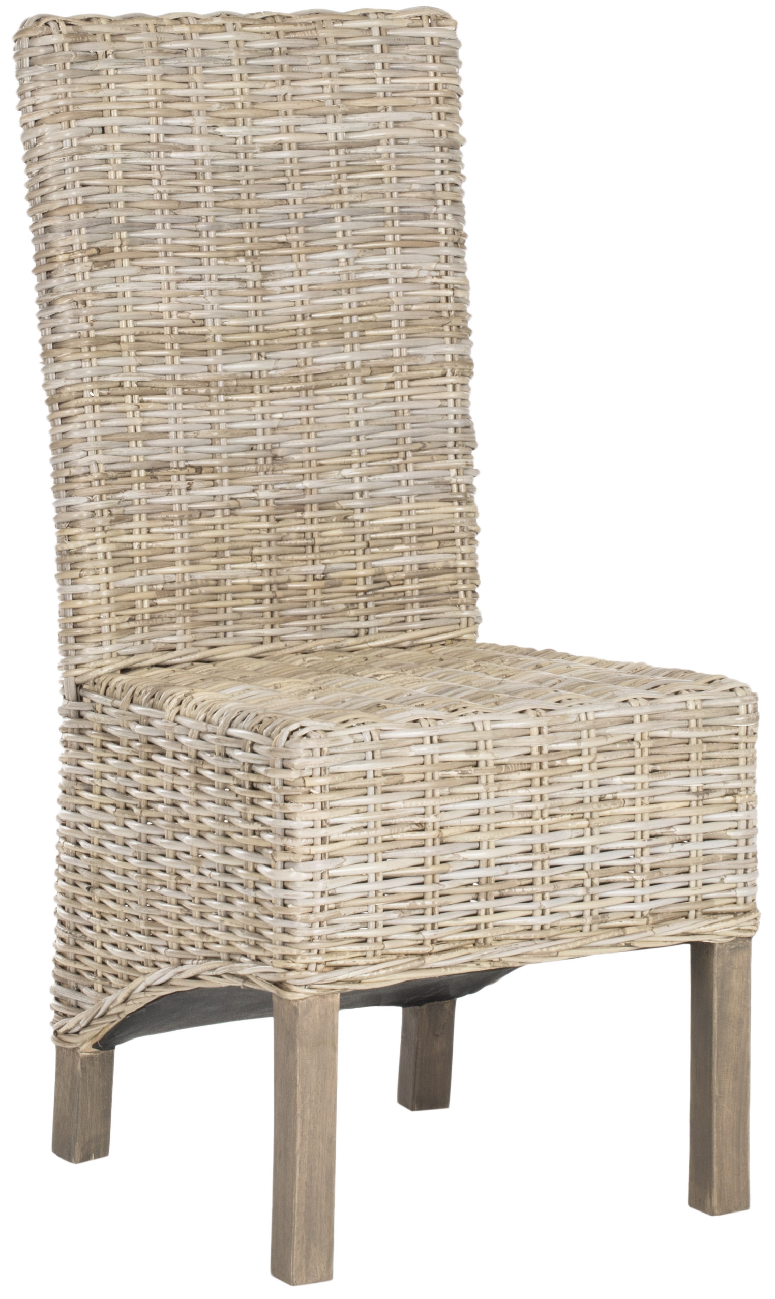 Pembrooke 19''H Rattan Side Chair - Natural Unfinished - Safavieh - Image 2