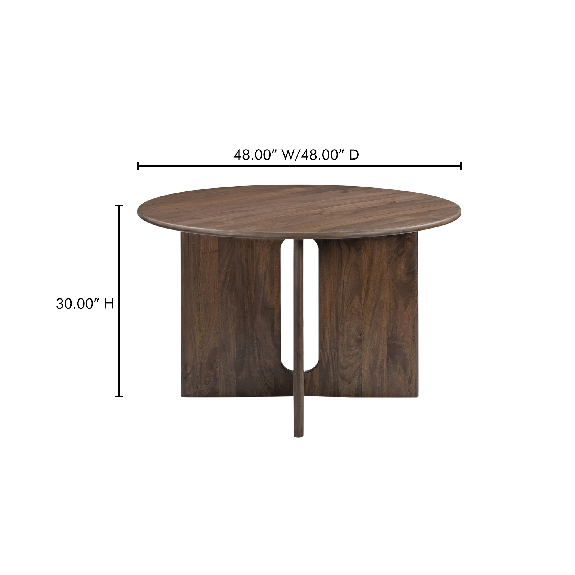 Stanley Dining Table Dark Brown - Image 7