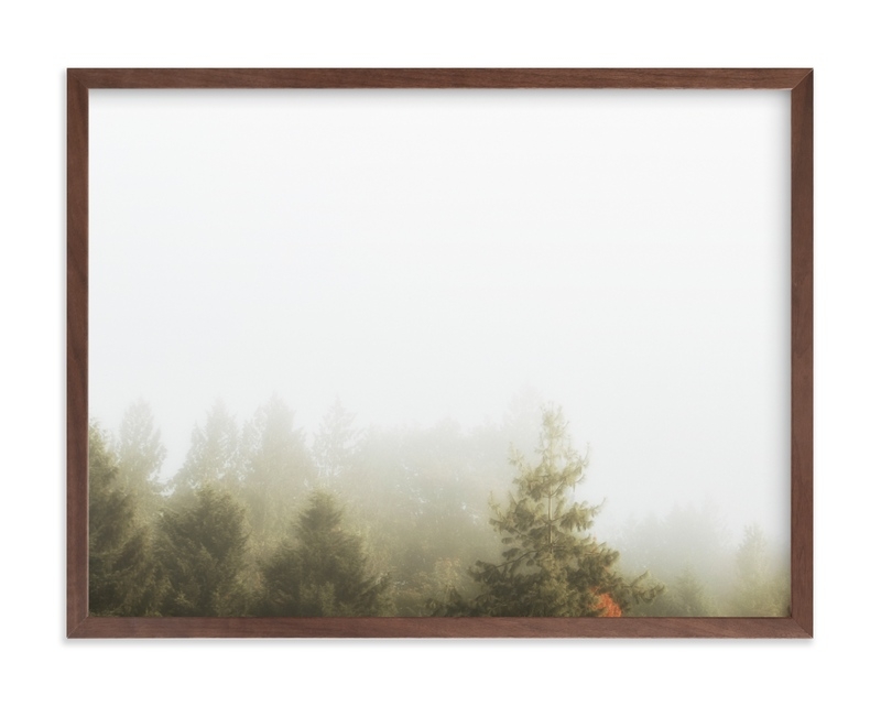 Foggy Autumn Forest Morning Limited Edition Fine Art Print 1 - Image 0