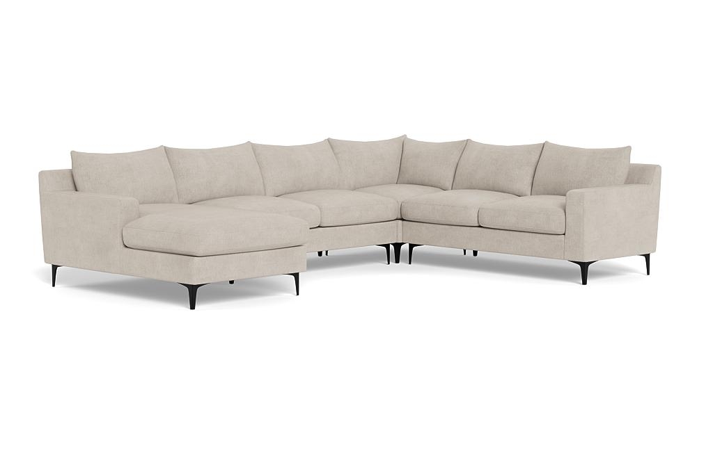 Sloan 4-Piece Corner Sectional Sofa with Left Chaise - Image 1