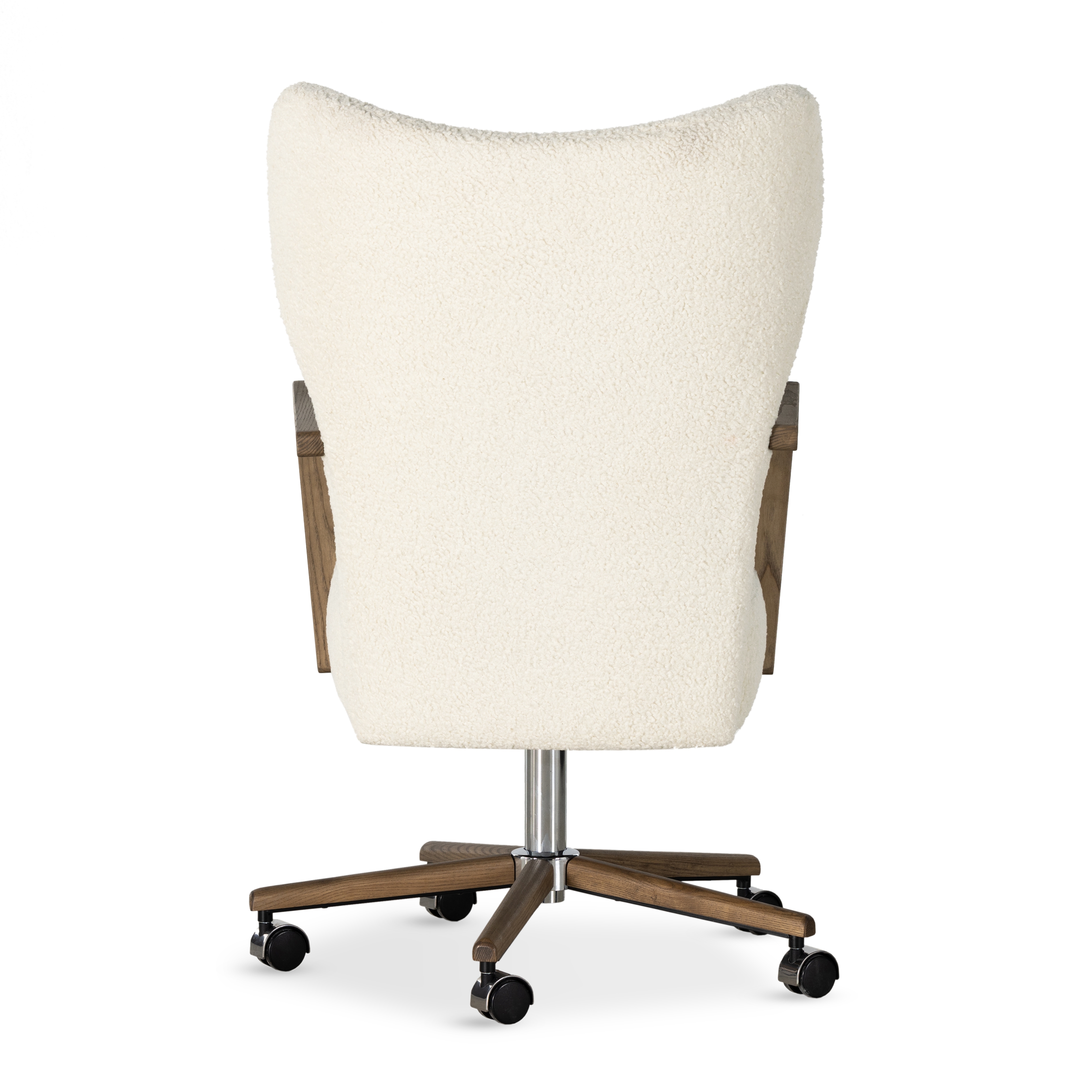 Melrose Desk Chair - Sheepskin Natural - Image 5