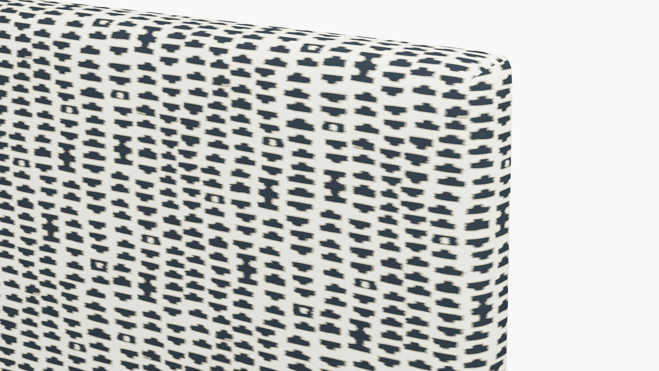 Square Back Headboard, Ivory Odalisque, King - Image 2