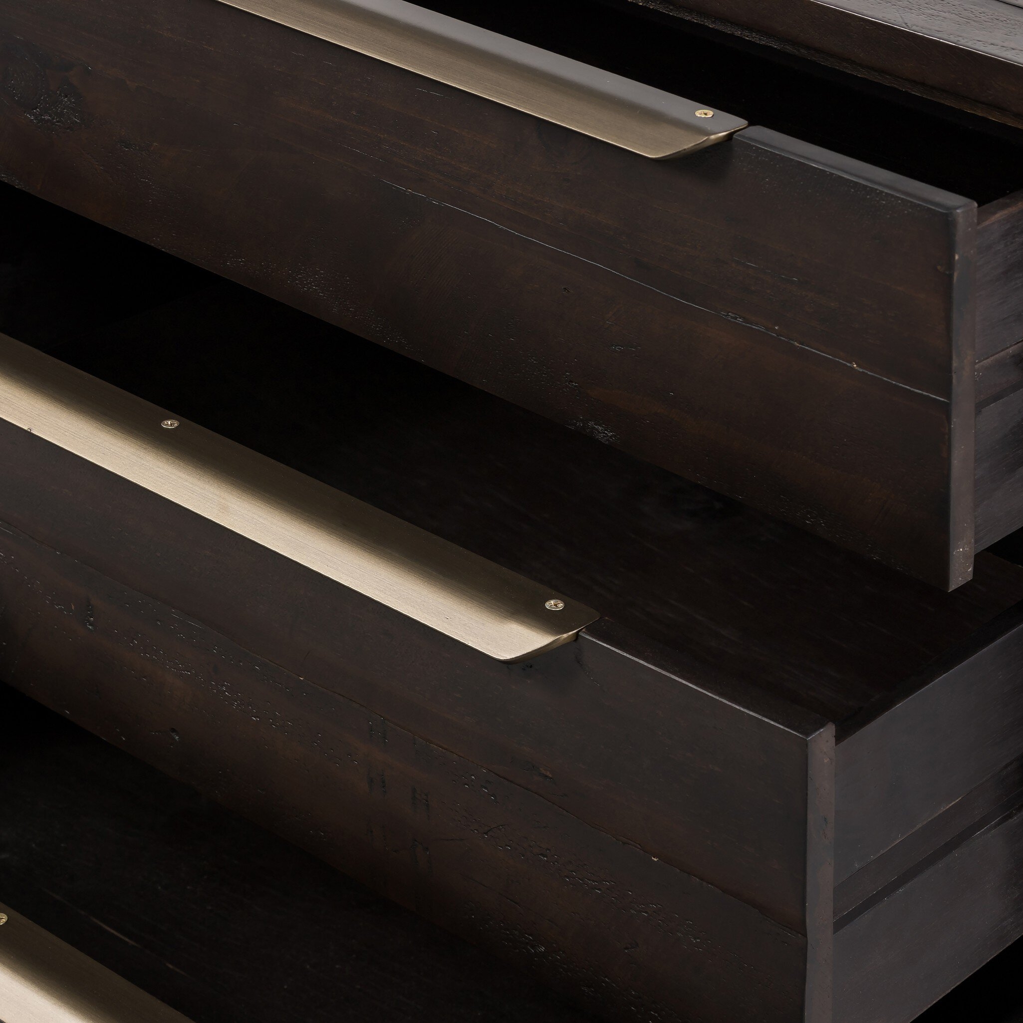 Wyeth 3 Drawer Dresser - Dark Carbon - Image 5