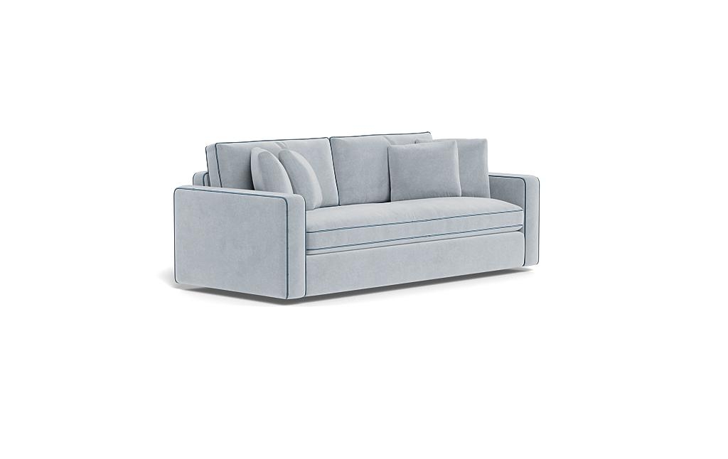 James Sleeper Sofa with Contrast Piping - Image 1