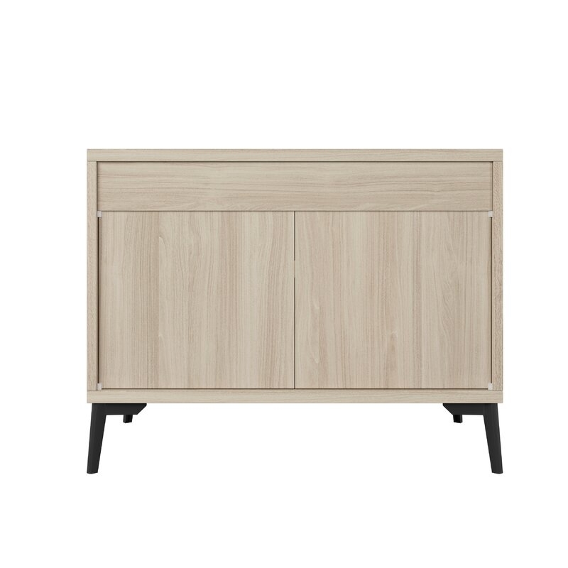 Brentwood 2-Drawer Nightstand, Tan - Image 4
