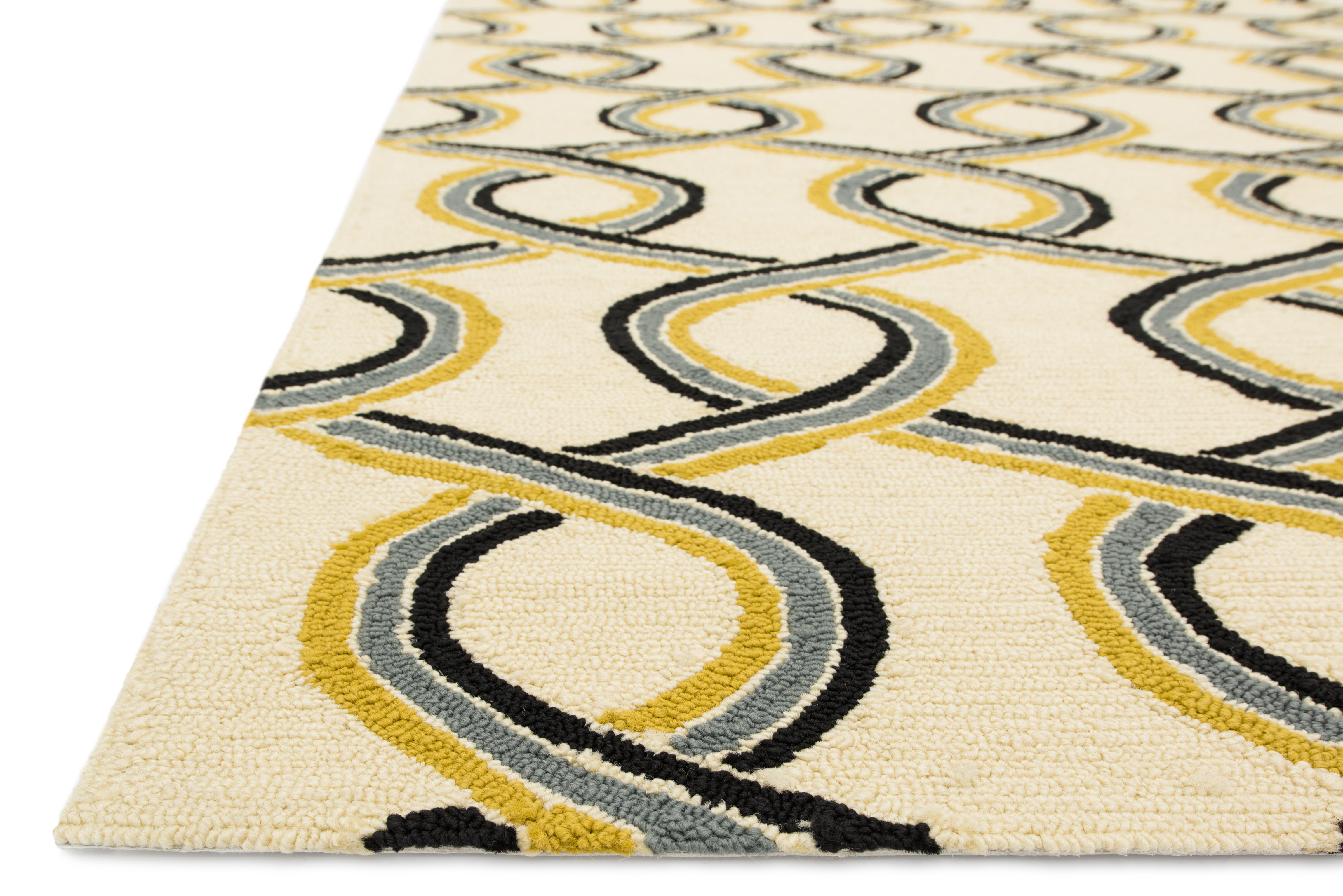 Loloi Venice Beach VB-09 Ivory / Multi 7'-10" x 7'-10" Round - Image 1