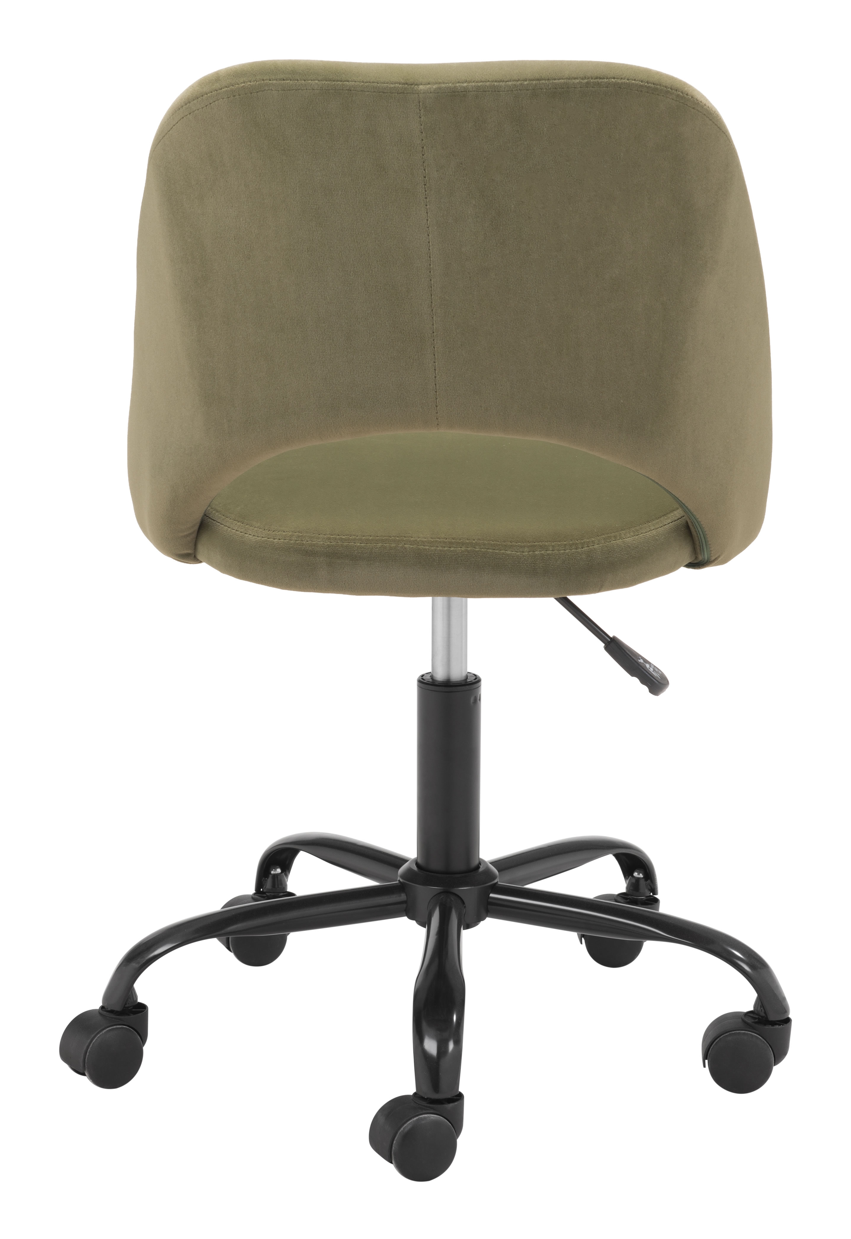 Treibh Office Chair, Olive Velvet - Image 5