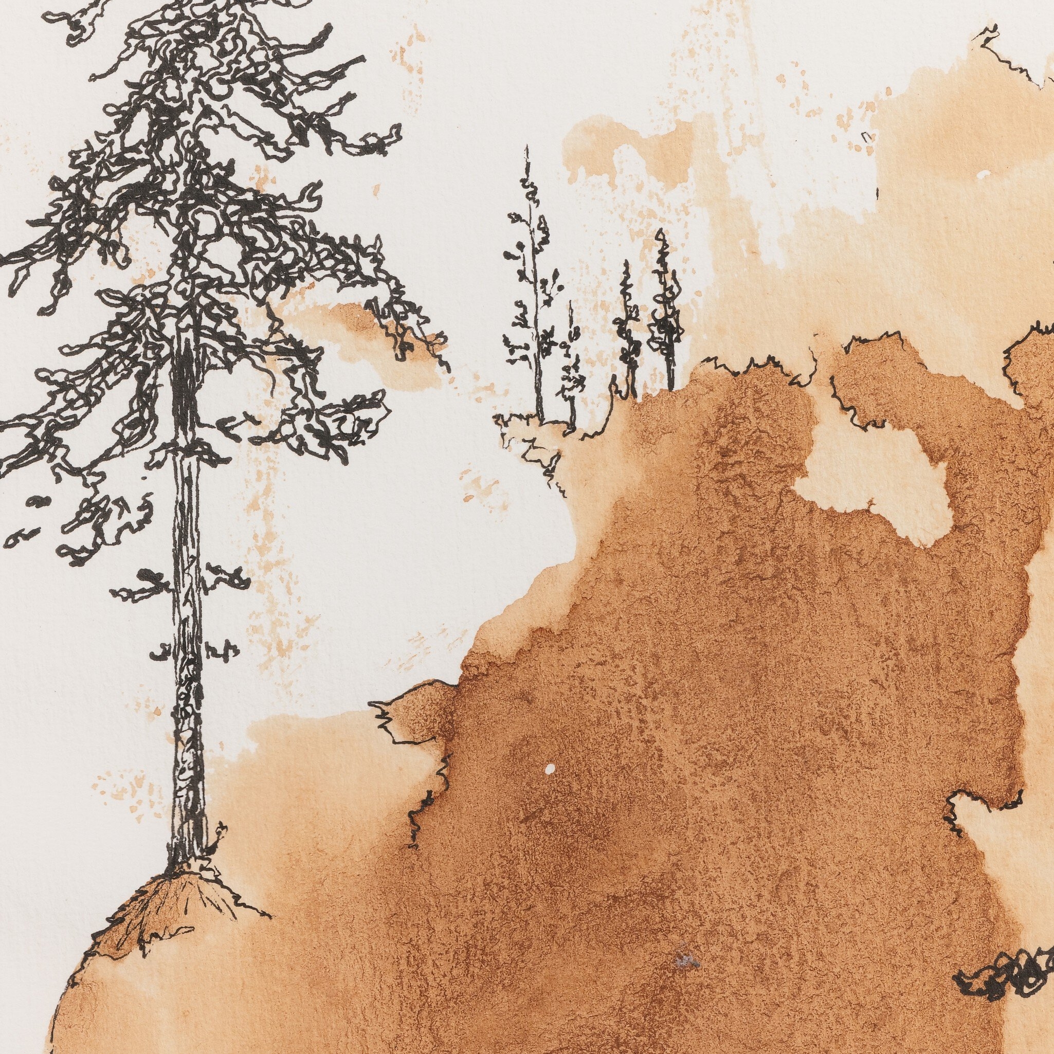 Into The Woods I by Santhosh Ch - Vertical Grain 2.5 White Oak - Image 3