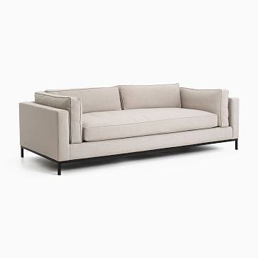 Modern Arm Sofa, Natural - Image 1