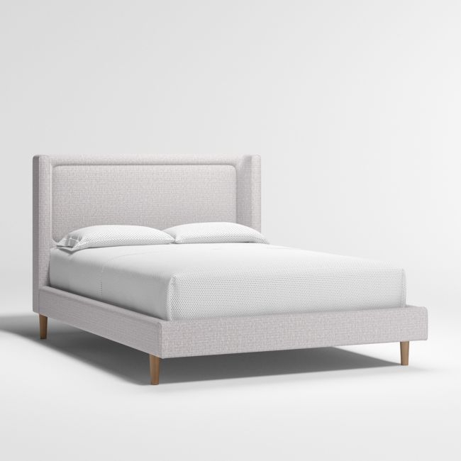 Weston Full Grey Upholstered Bed - Image 0