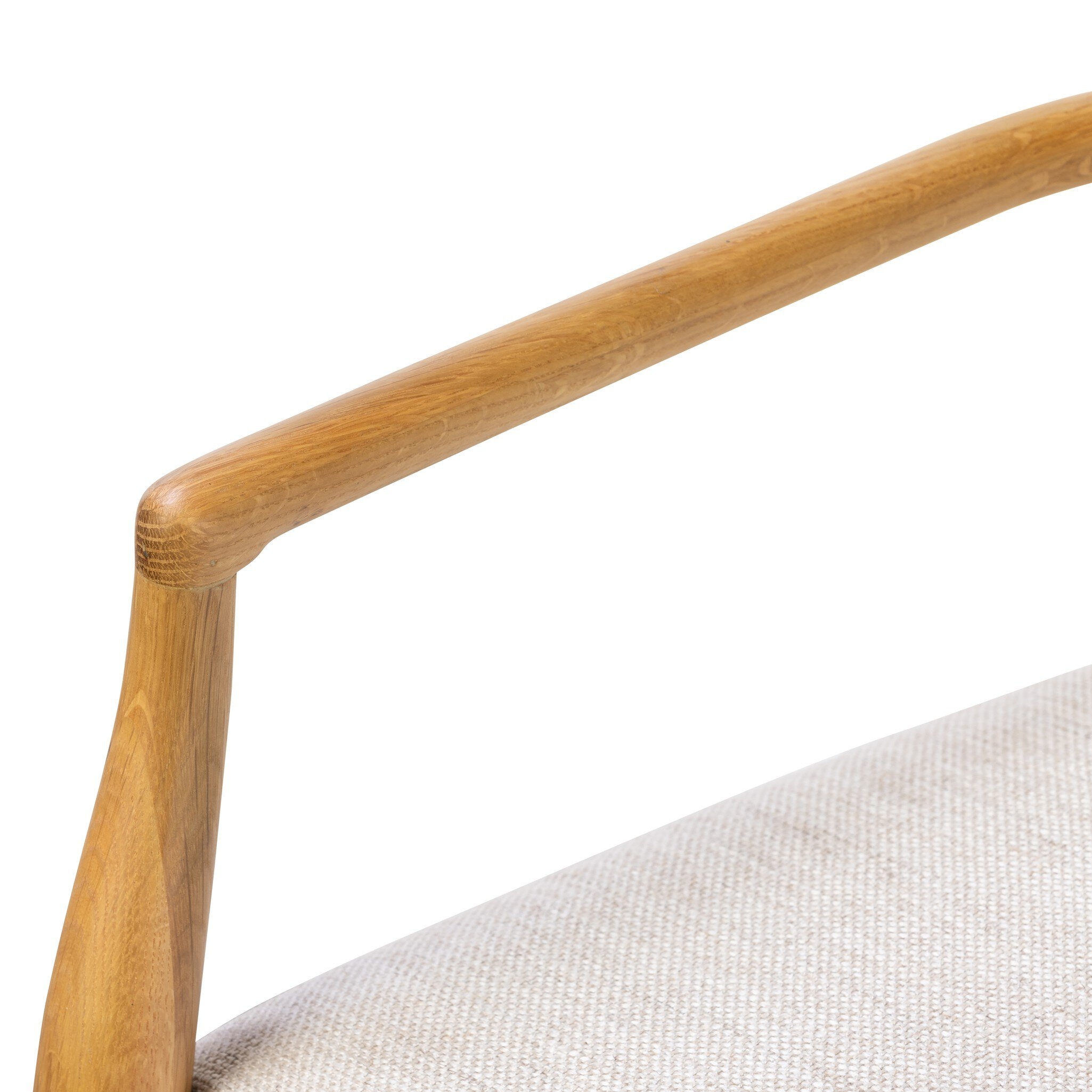 Glenmore Dining Arm Chair - Essence Natural - Image 8