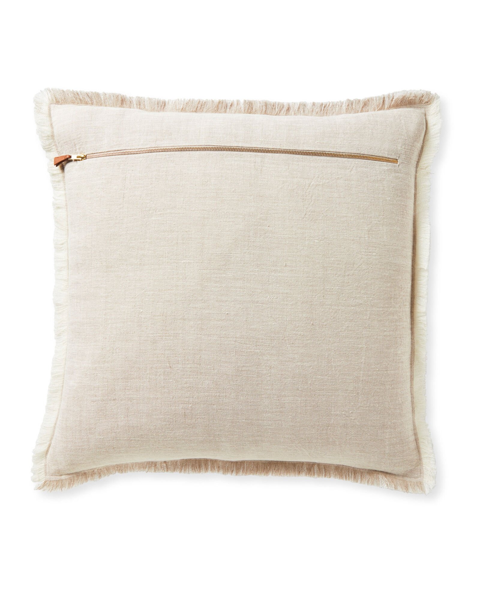 Avalis Pillow Cover, Sand, 24" x 24" - Image 1