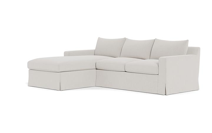 Sloan Slipcovered Left Chaise Sectional - Image 2