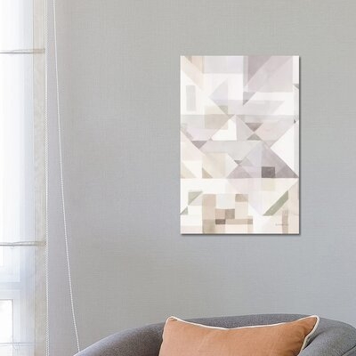 Try Angles III Neutral Sage by Danhui Nai - Painting Print - Image 0