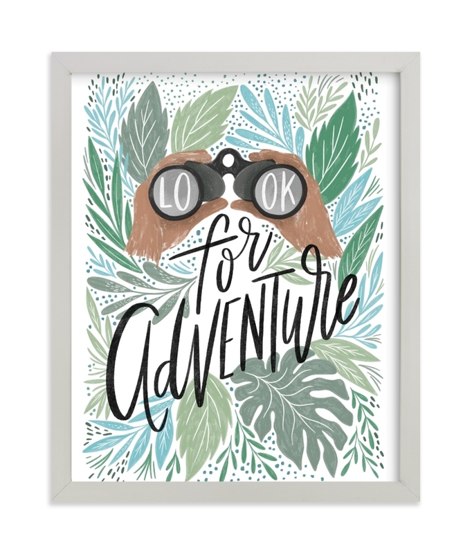 Look For Adventure Children's Art Print - Image 0