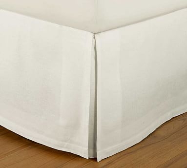 Essential Bed Skirt, King-14, Classic Ivory - Image 0