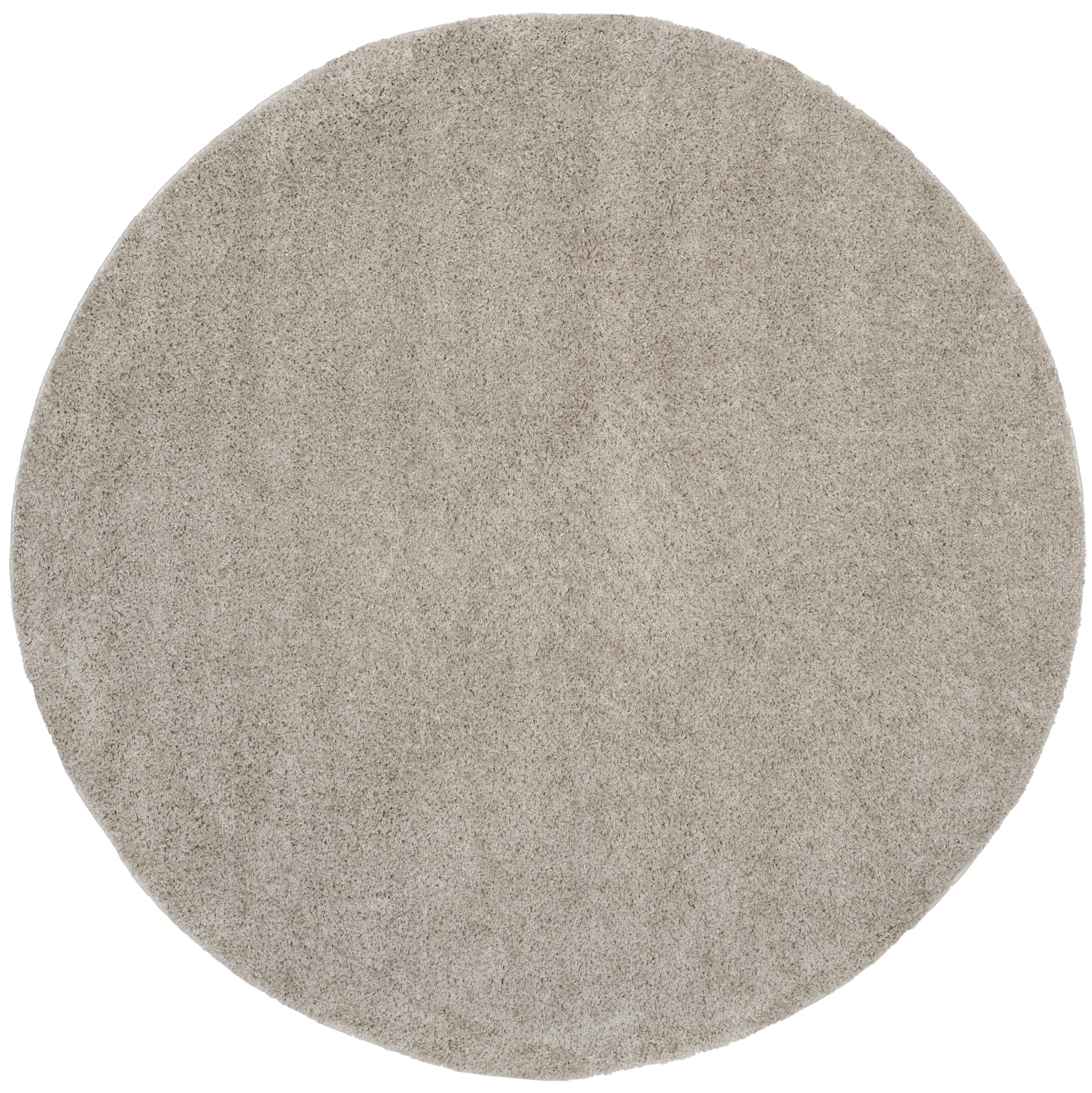 Arlo Home Woven Area Rug, ASG820D, Linen,  6' 7" X 6' 7" Round - Image 0